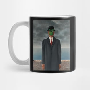 The Son of Man, 1946. Rene Magritte. Mug